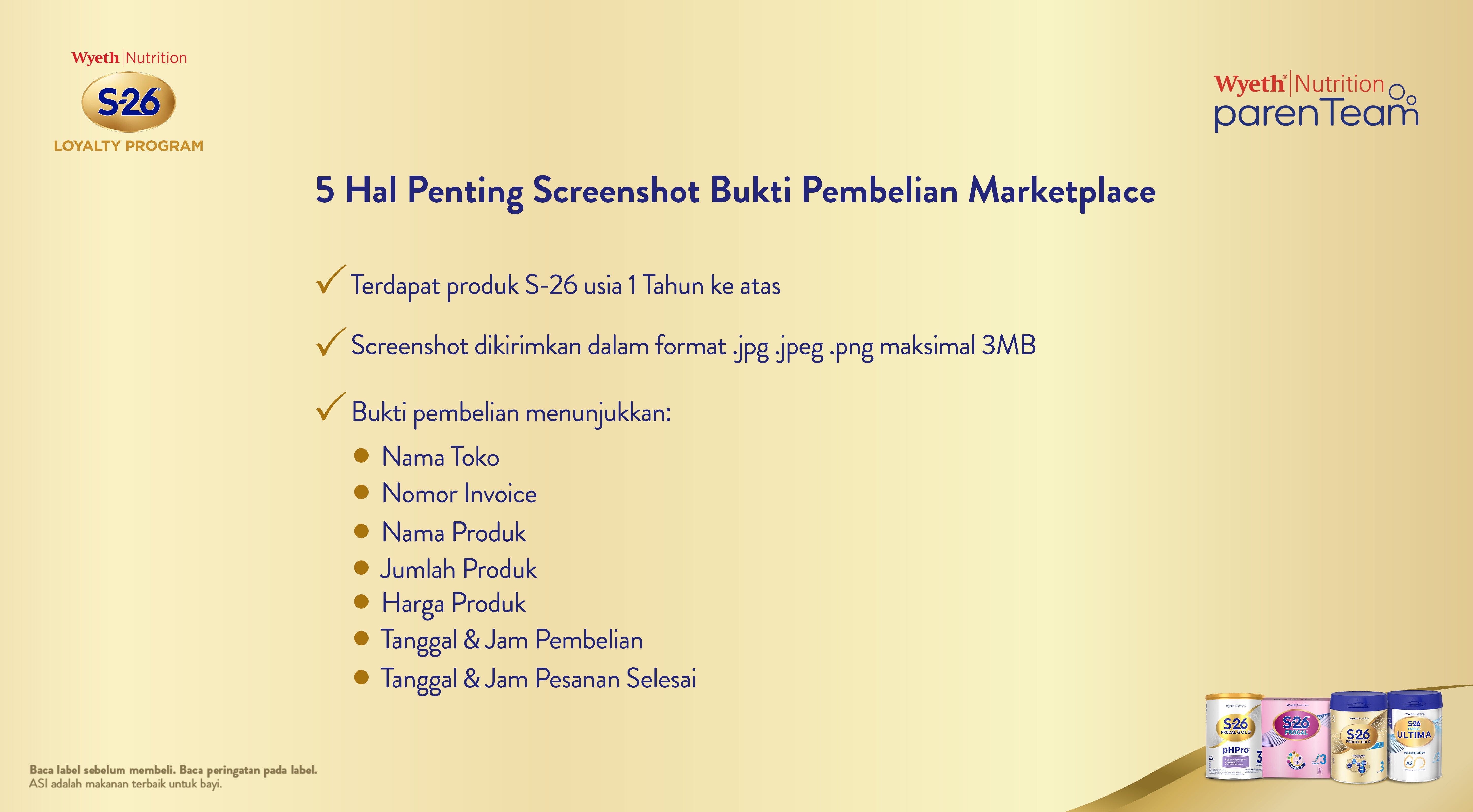 5 hal penting screenshot bukti pembelian marketplace