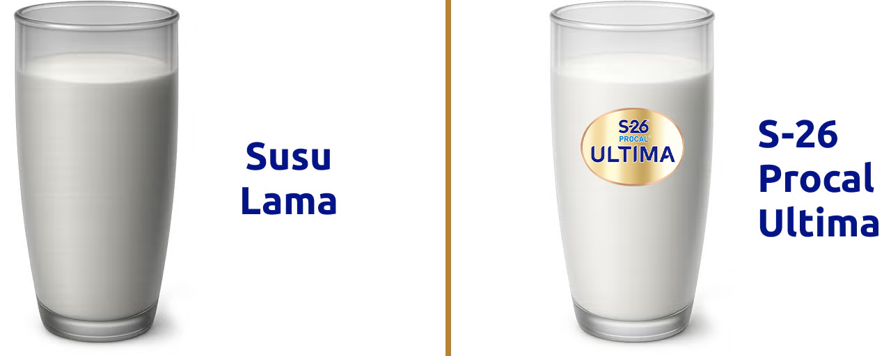 Perbandingan Susu Lama vs S-26 Procal Gold