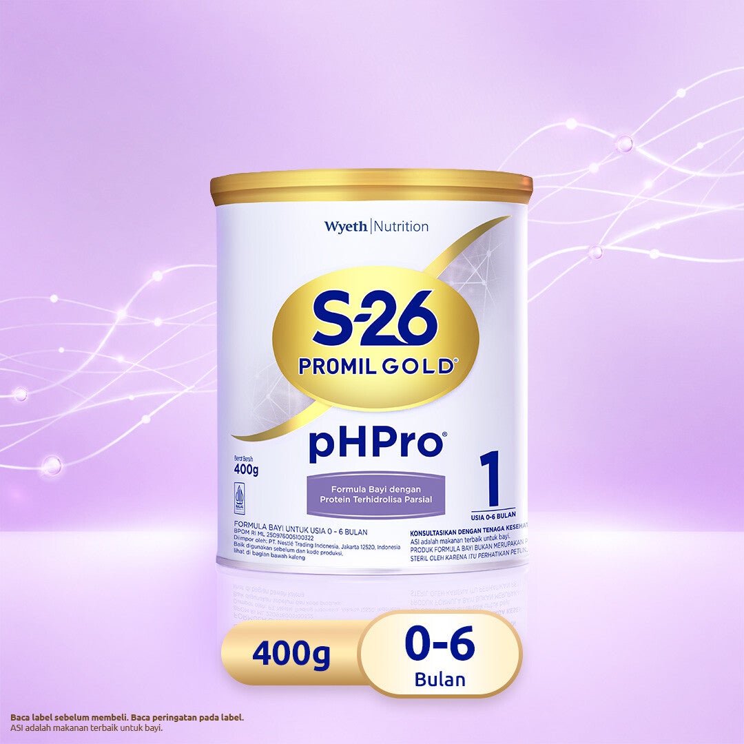 S-26 Promil Gold pHPro 400g 0 -6 Bulan
