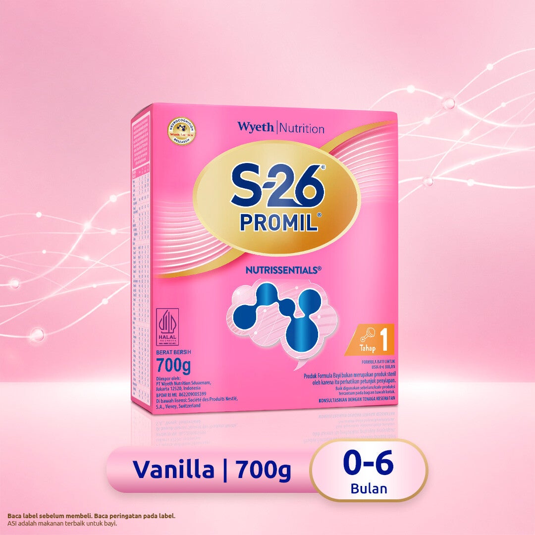 S-26 Promil Nutrissentials 700g 0-6 Bulan