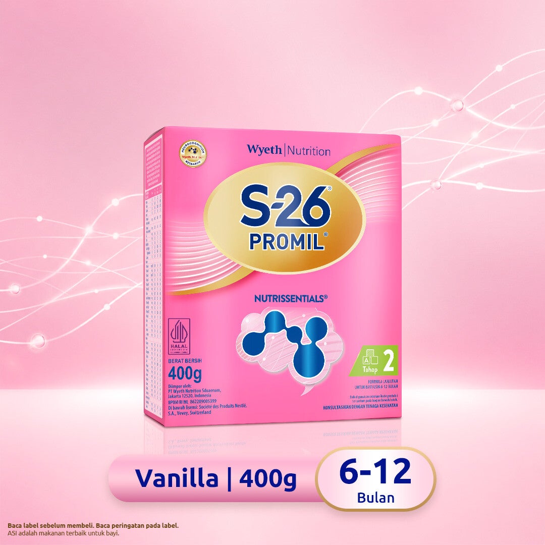 S-26 Promil Nutrissentials 400g 6-12 Bulan