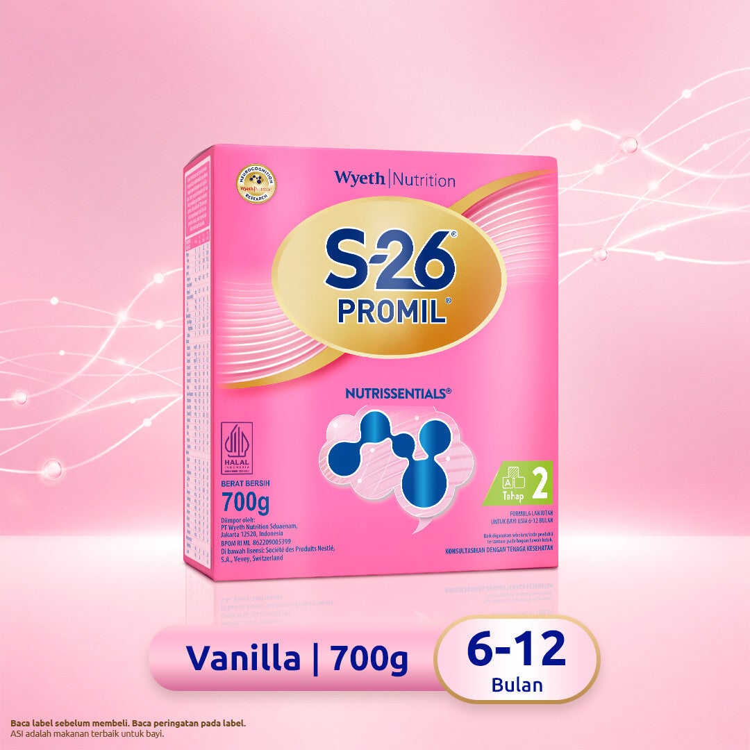 S-26 Promil Nutrissentials 700g 6-12 Bulan