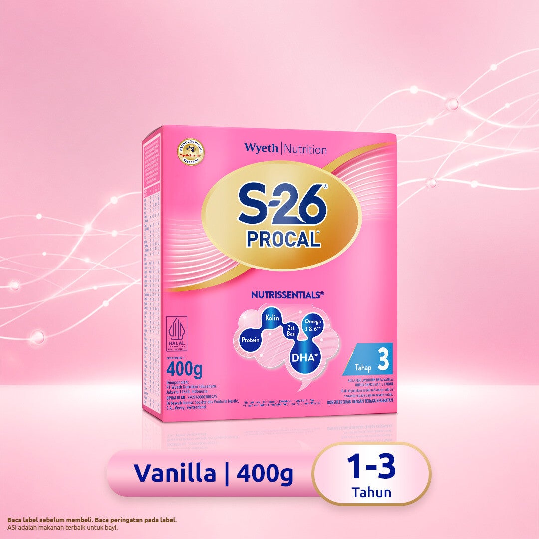 S-26 Procal Nutrissentials 400g 1- 3 Tahun