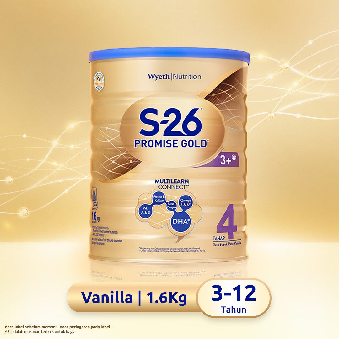 S-26 Premise Gold Vanilla 1.6Kg 3-12 Tahun