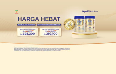 Harga Hebat S-26 Procal/Promise GOLD 900gr