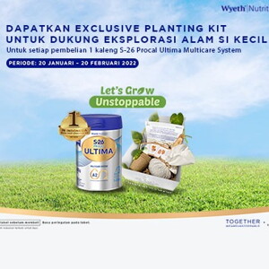 Exclusive Planting Kit untuk  Dukung Eksplorasi Alamnya!