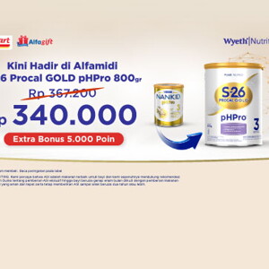 Exceptional Promotion on Alfamart! Dapatkan Promo S-26 Procal pHPrO di Alfamart Exceptional Promotion on Alfamart! Dapatkan Promo S-26 Procal pHPrO di Alfamart