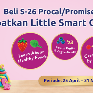 Dapatkan S-26 Little Smart Chef Learning Kit & Dukung Belajar Pintar si Kecil!