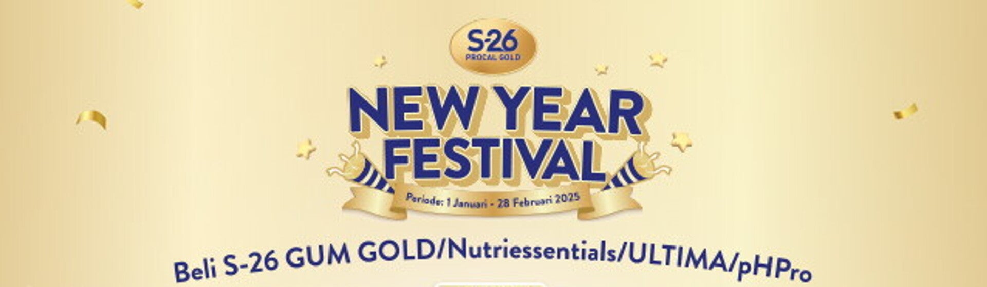 Sambut 2025 & Steal the Deal dari Promo New Year Festival! Sambut 2025 & Steal the Deal dari Promo New Year Festival!